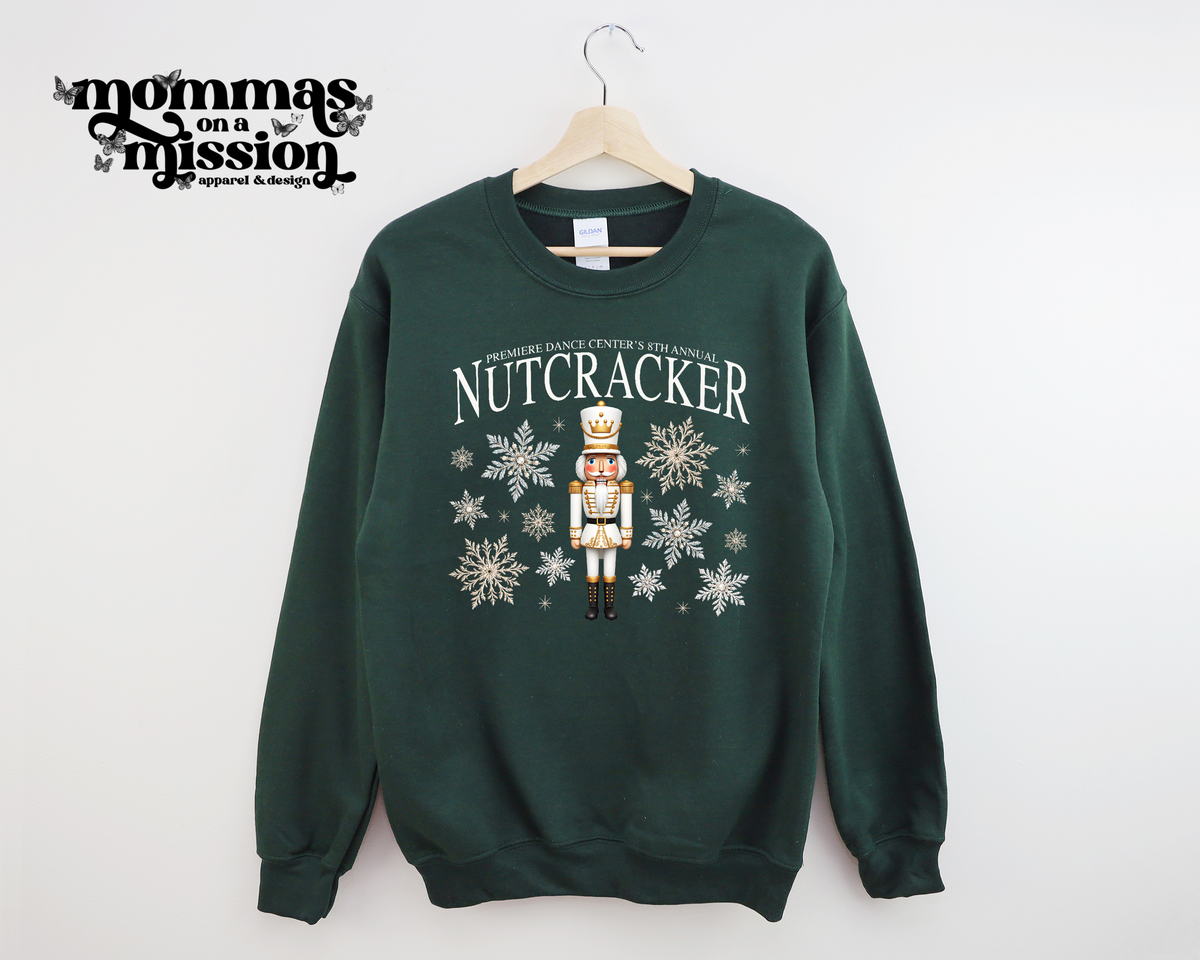 nutcracker 2026 crewneck (youth) - pdc