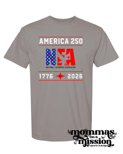 250 years NFA - horizontal logo