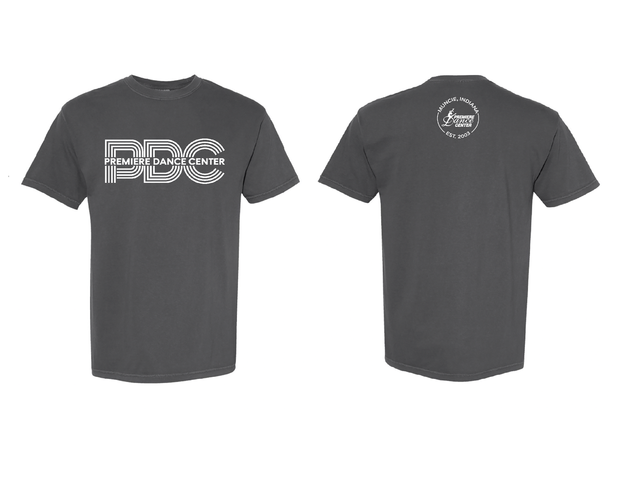 pdc lines front/back comfort colors shirt - pdc