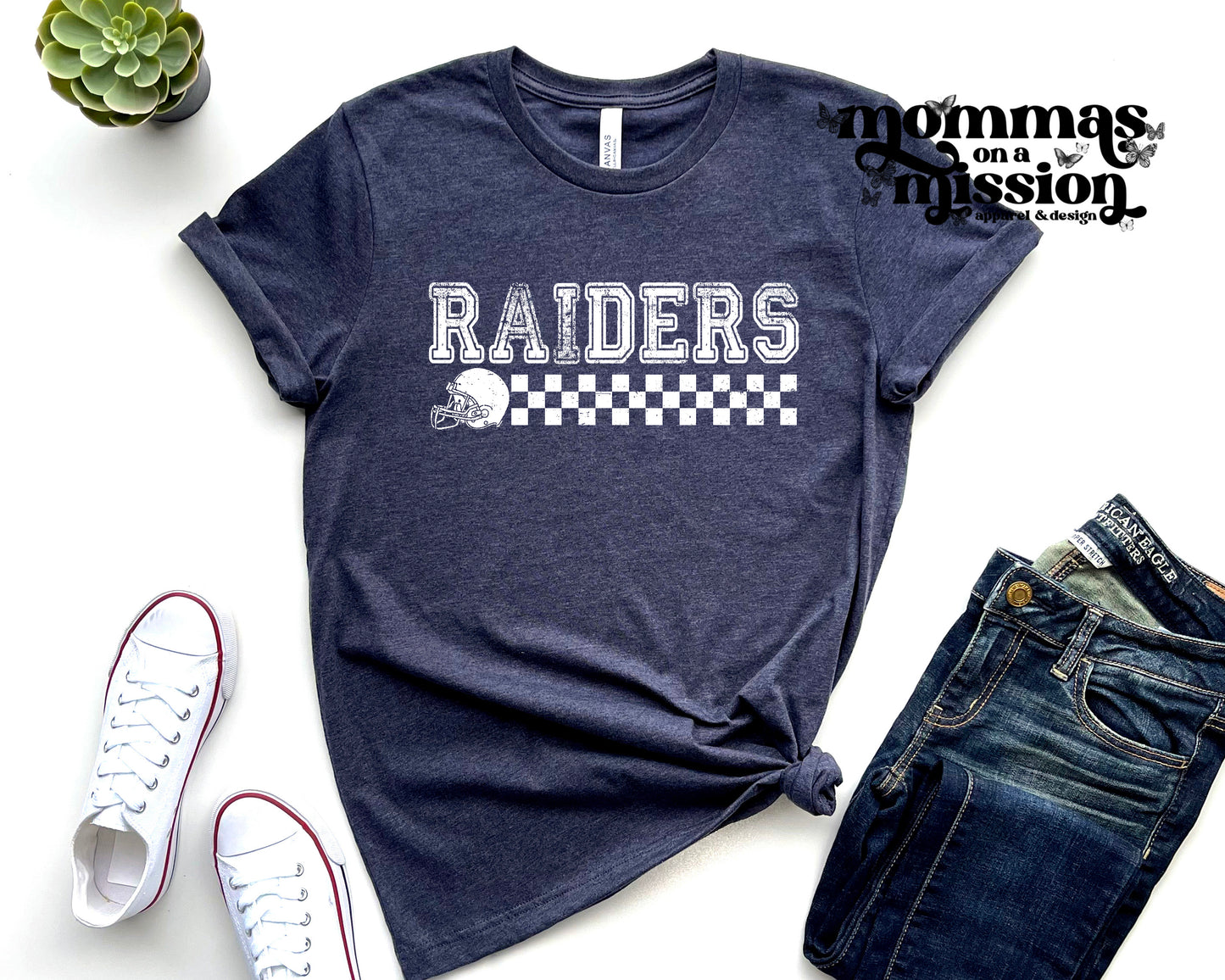 raiders checkered football