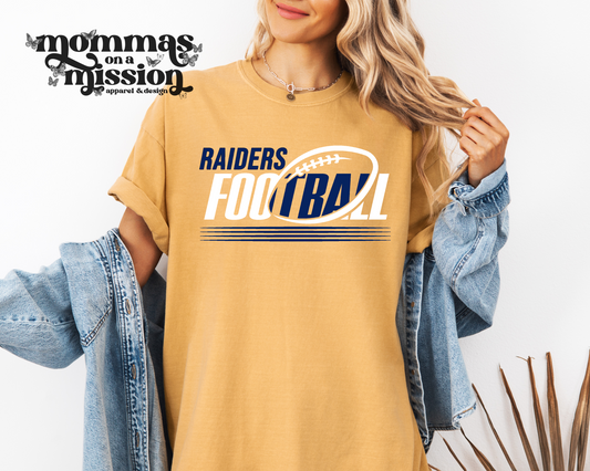 raiders football slanted
