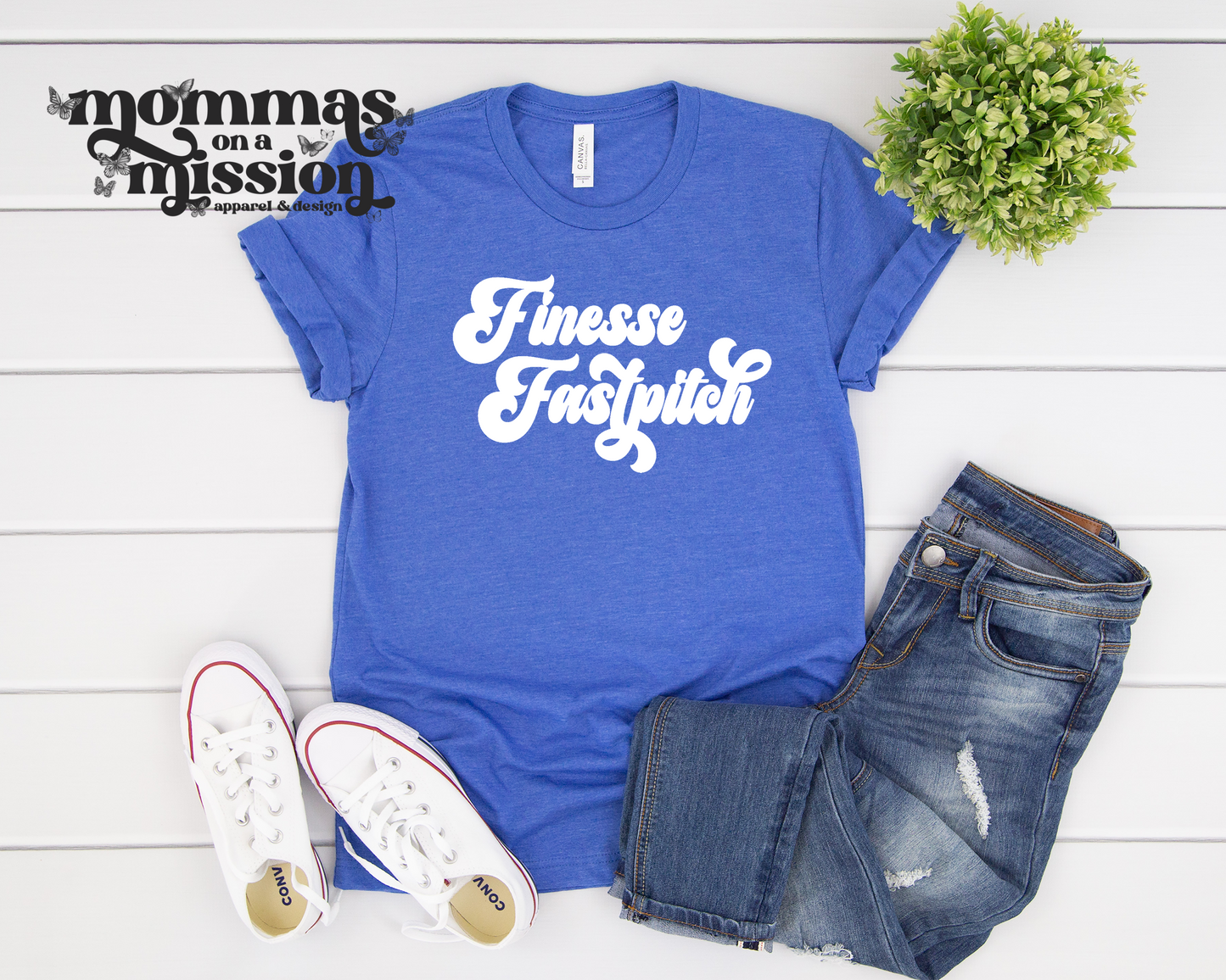 finesse fastpitch retro cursive (youth)