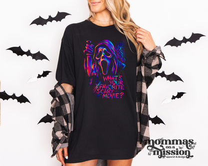 what's your favorite scary movie tie-dye