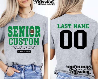 senior football custom name 2026