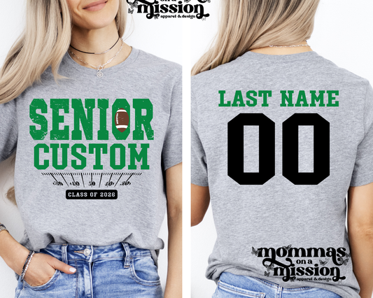 senior football custom name 2026