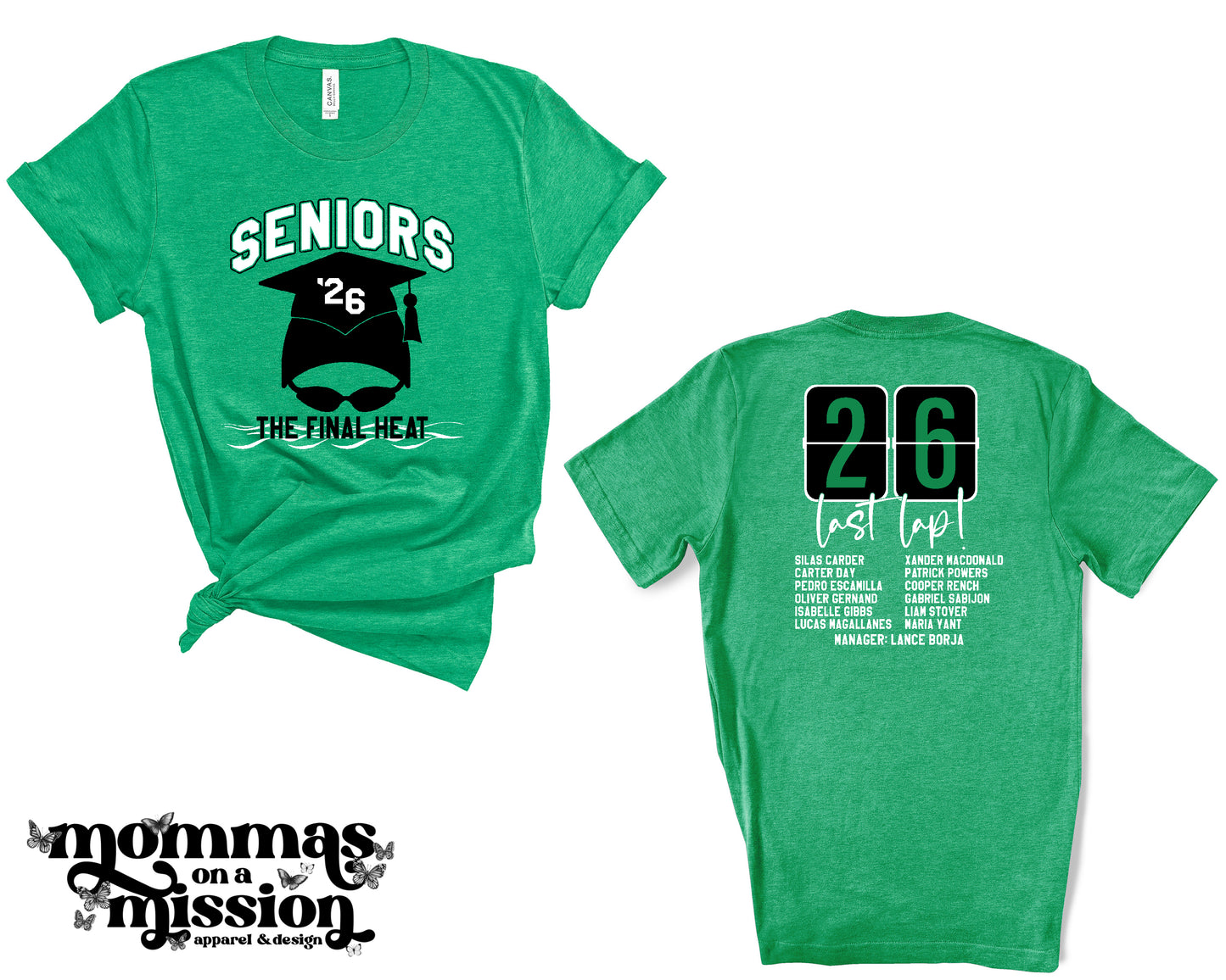 '26 YHS seniors - final heat