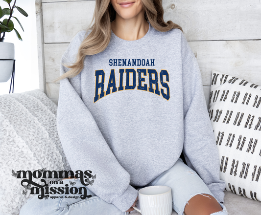 shenandoah raiders warped text (youth)