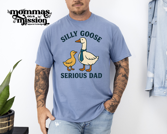 silly goose serious dad