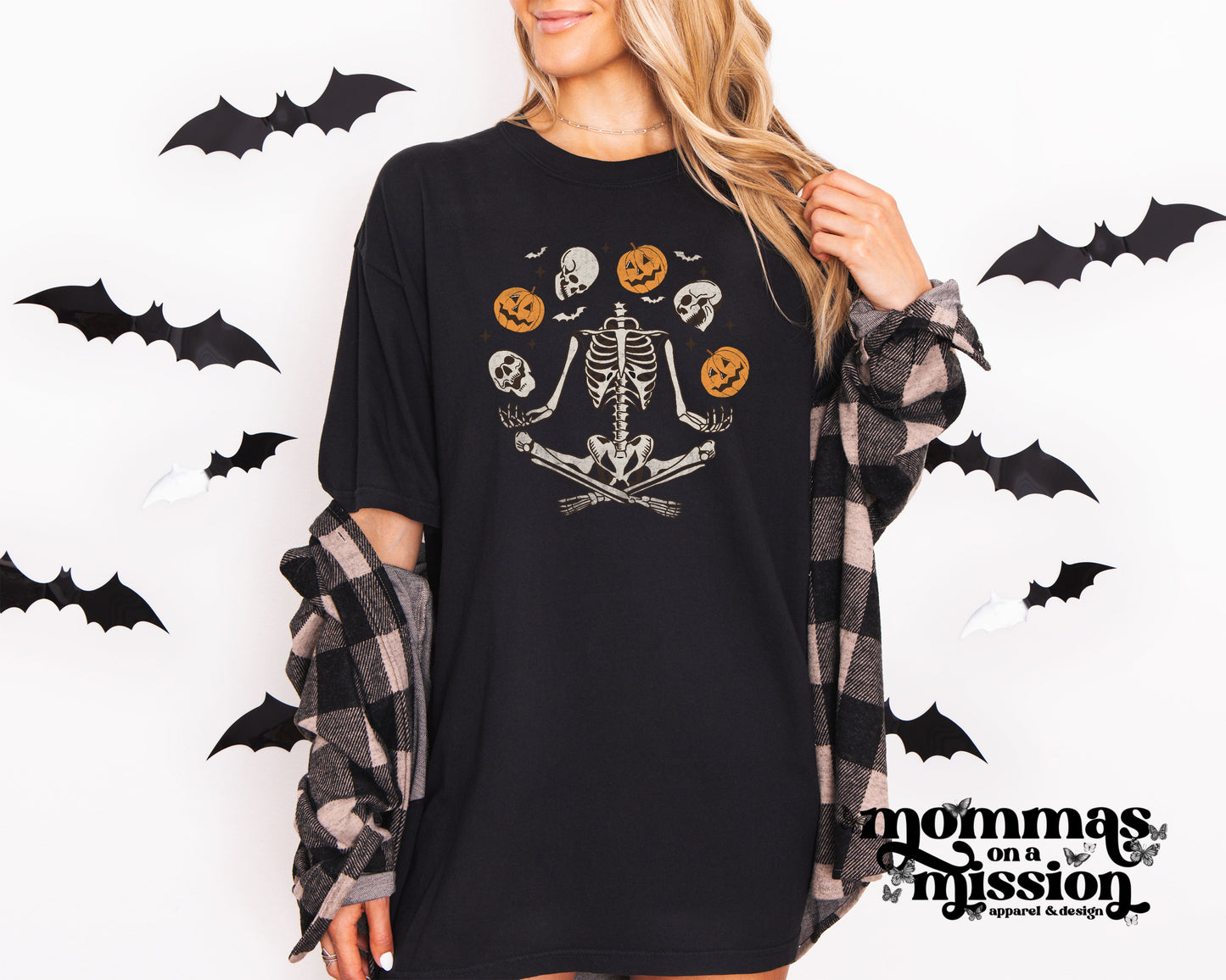 skeleton pumpkin head