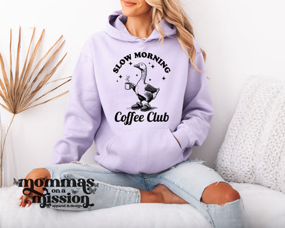 slow morning coffee club