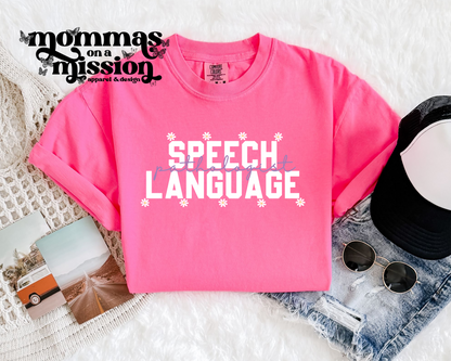 speech pathologist