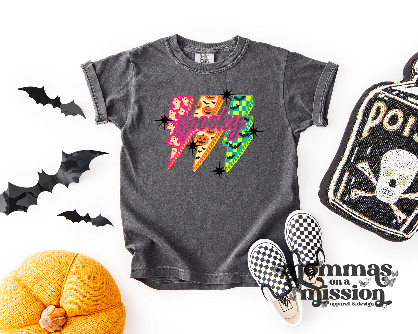 spooky lightning bolts (youth)