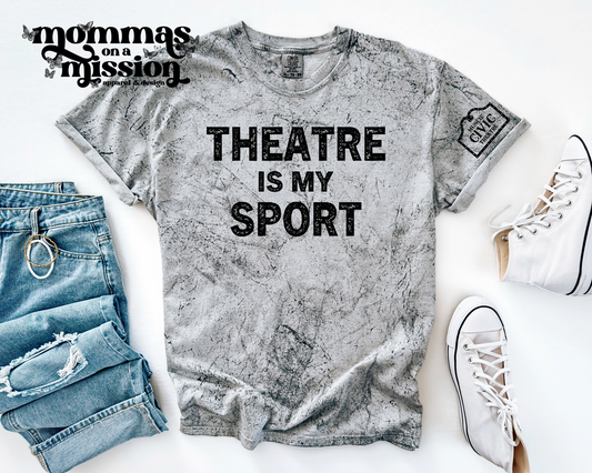 theatre is my sport distressed block (youth) - muncie civic