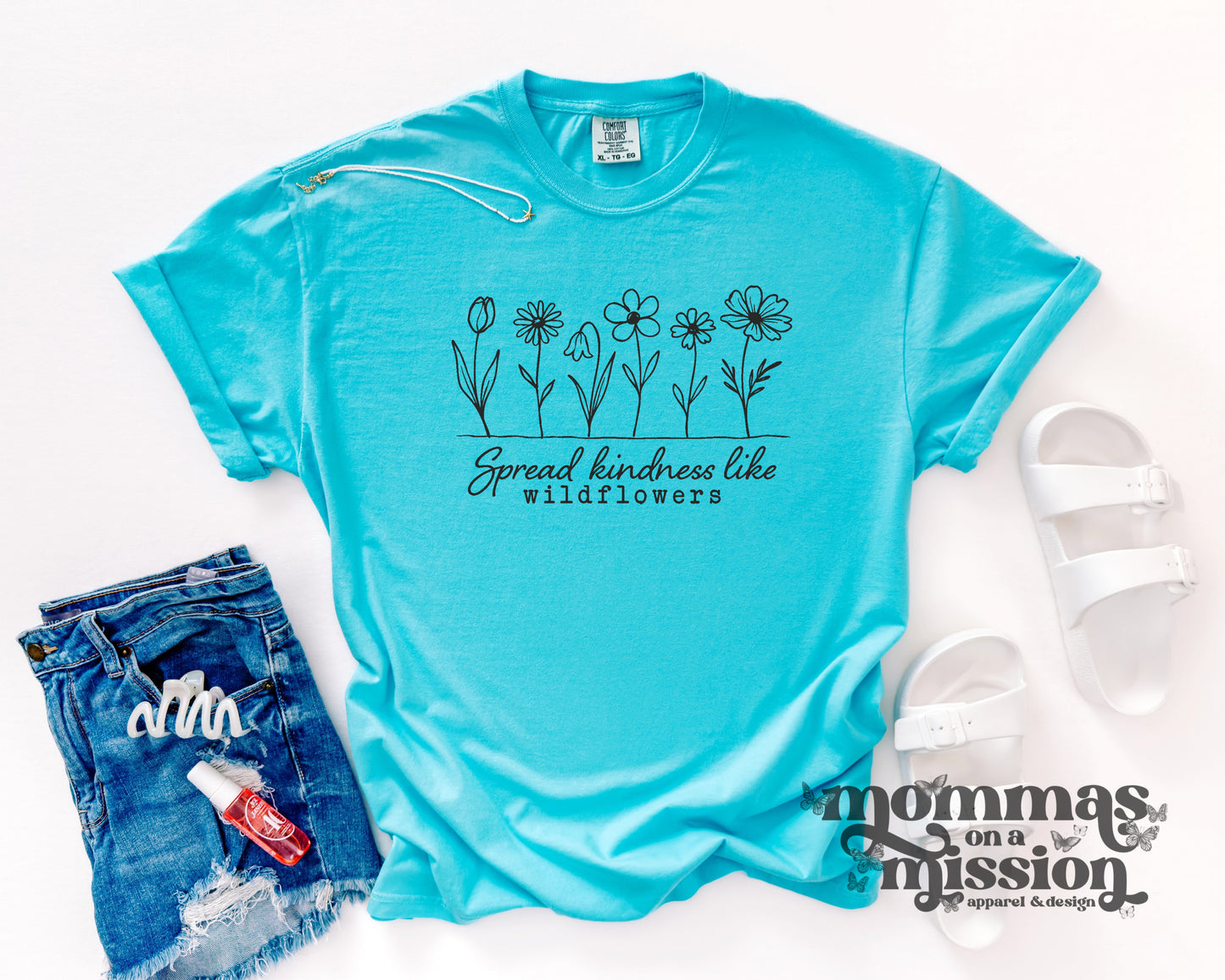 spread kindness like wildflowers