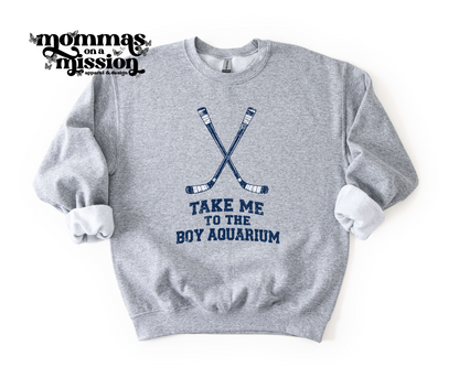 take me to the boy aquarium