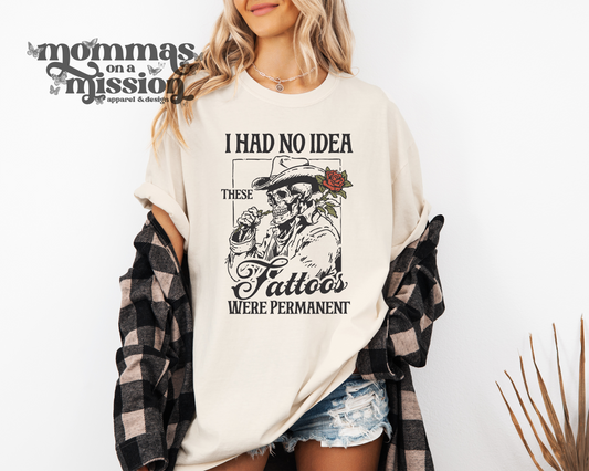 i had no idea these tattoos were permanent cowboy