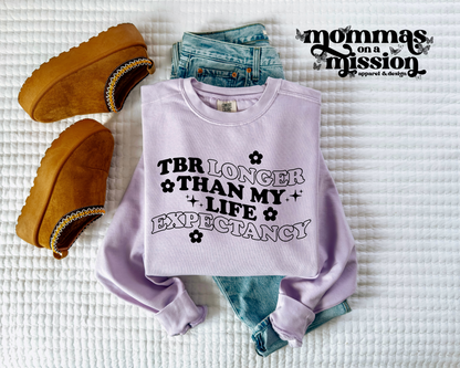 tbr longer than life expectancy