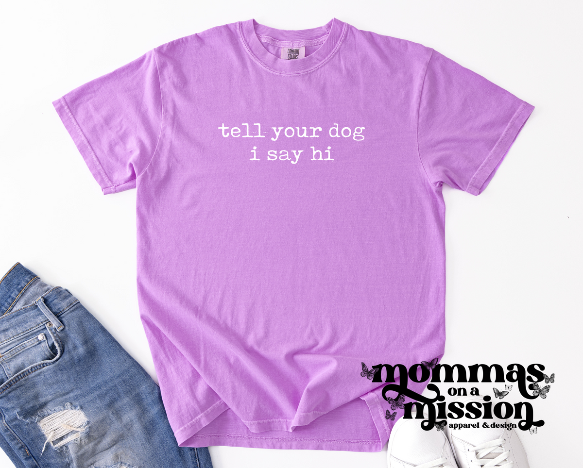 tell your dog i say hi - mango's miracles fundraiser