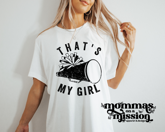 that's my girl - cheer
