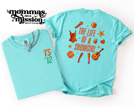 ts 12 - the life of a showgirl collage front/back (youth)