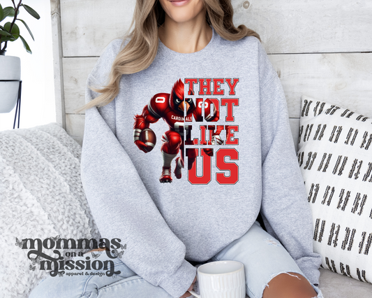 they not like us cardinals football