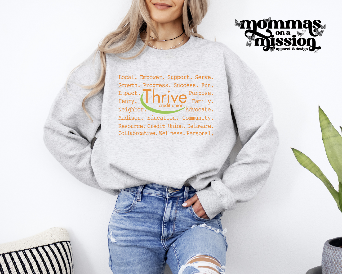 words of Thrive - orange