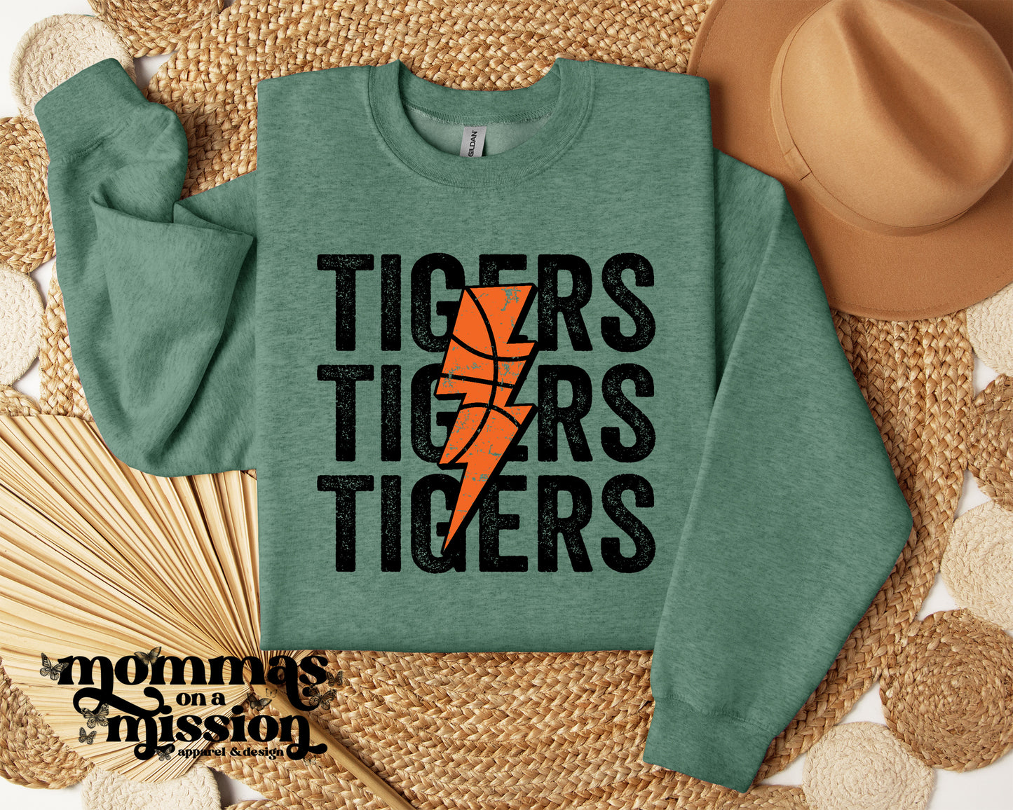 tigers basketall bolt