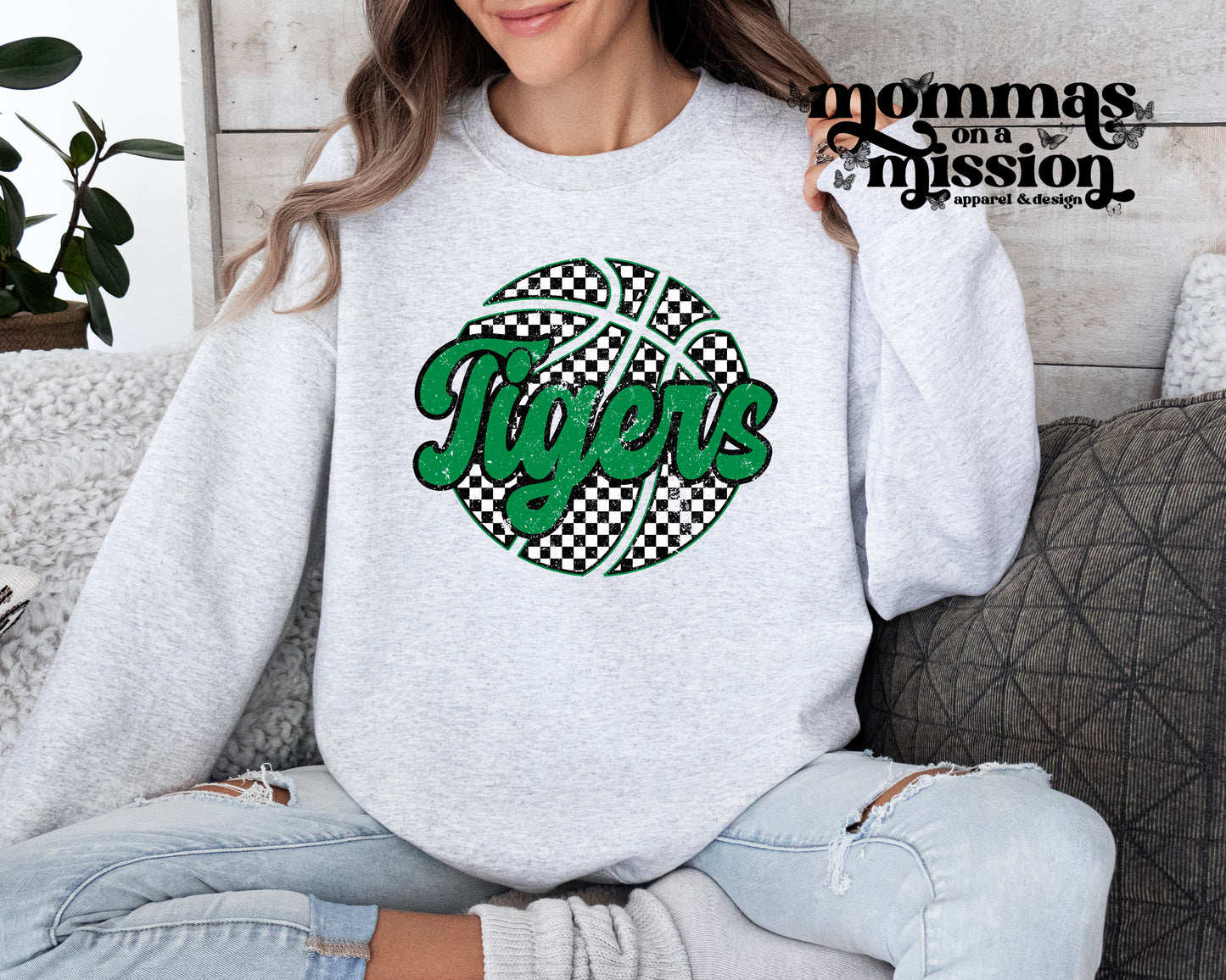 checkered tigers basketball