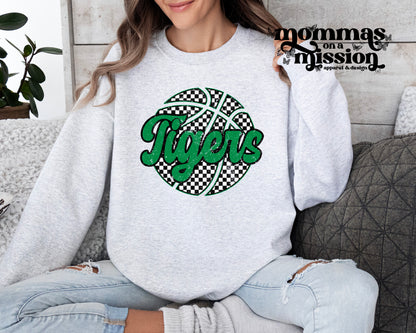 checkered tigers basketball