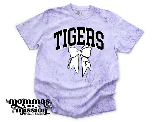 tigers gymnastics white and black - family gear