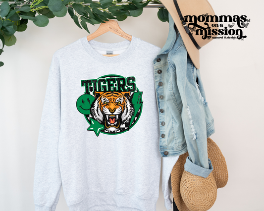 checkered smiley tigers (youth)