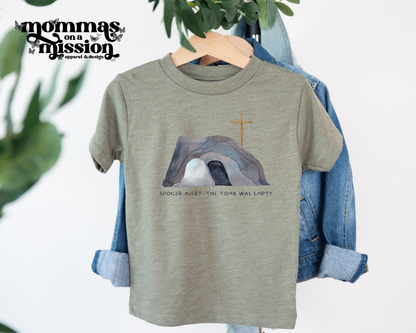 spoiler alert: the tomb is empty (youth)