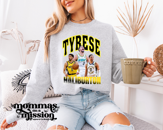 tyrese haliburton collage