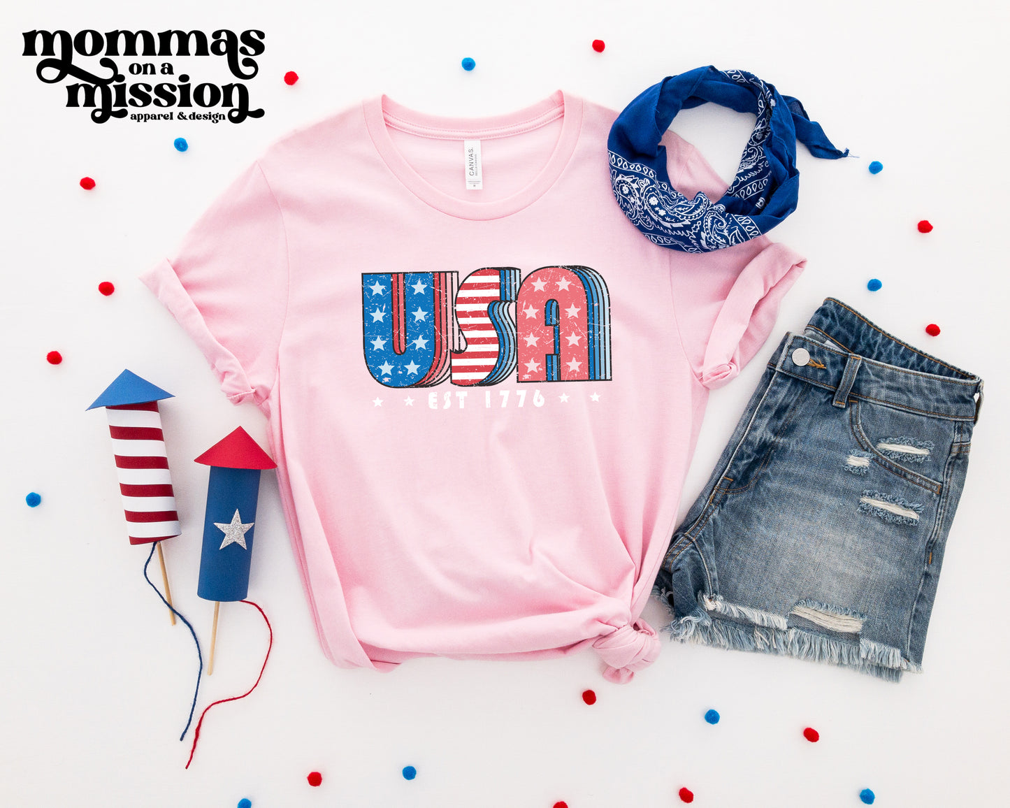 retro USA est. 1776