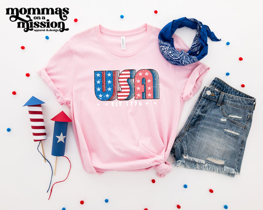 retro USA est. 1776