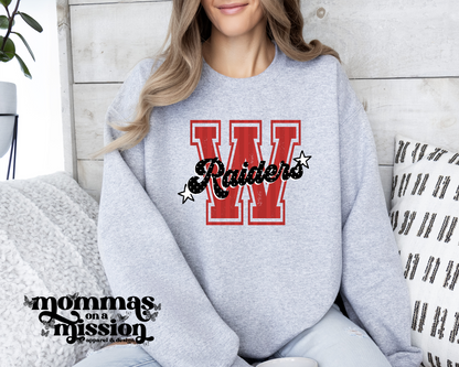 w raiders stripes/dots