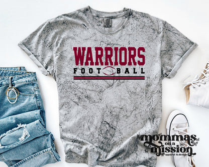 wes-del warriors football lines