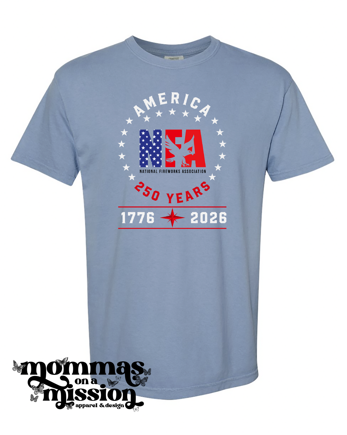 250 years NFA - star circle logo