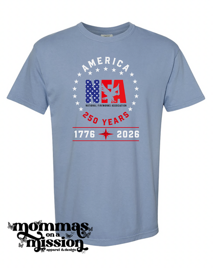 250 years NFA - star circle logo