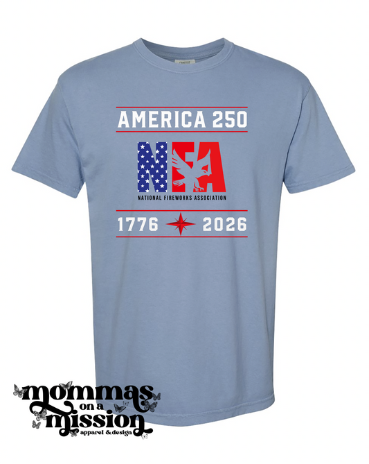 250 years NFA - horizontal logo