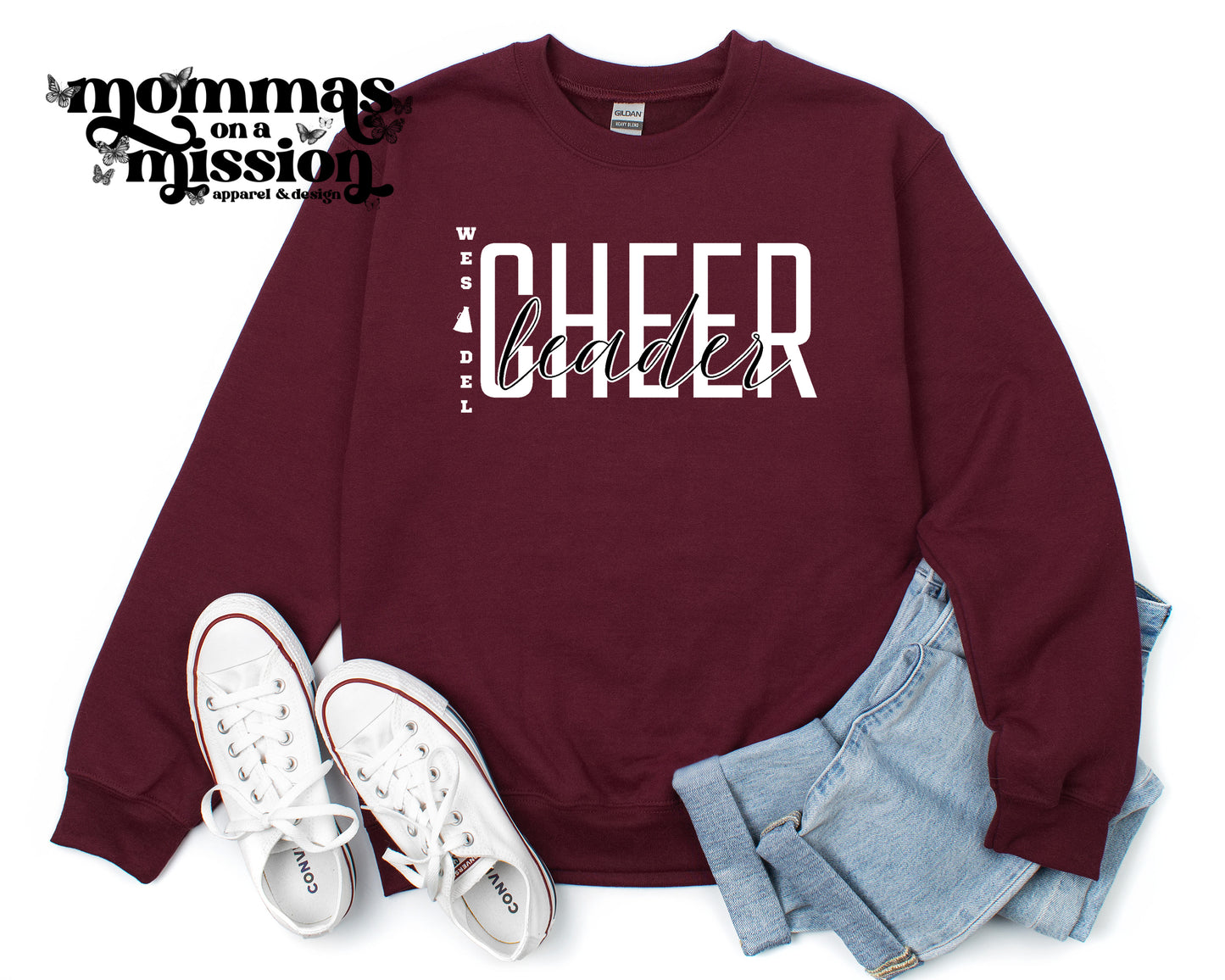 wes-del cheerleader (youth) - wes-del cheer boosters