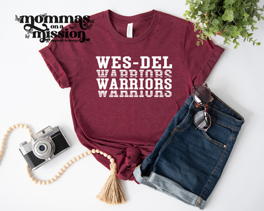 stacked wes-del warriors (youth)