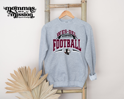 wes-del warriors football (youth) - football boosters