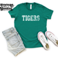 distressed tigers in white (youth)