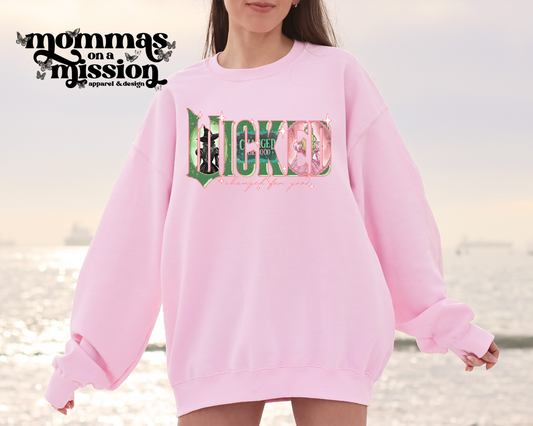 wicked for good with art in word