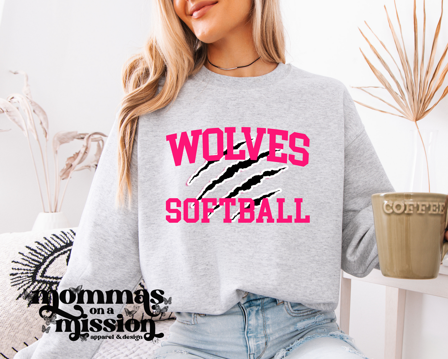 wolves softball arched