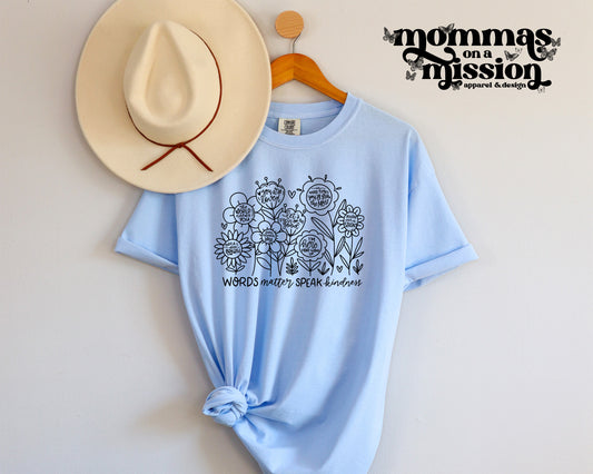 words matter - speak kindness