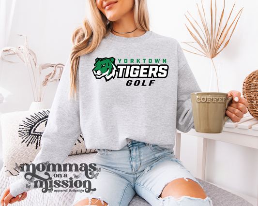 yorktown tigers golf new logo