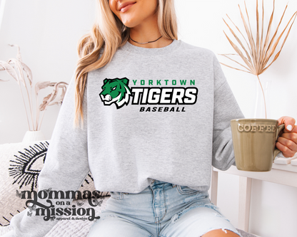 yorktown tigers baseball logo