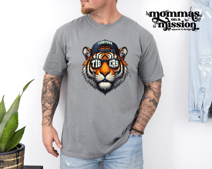 yorktown tigers with baseball hat